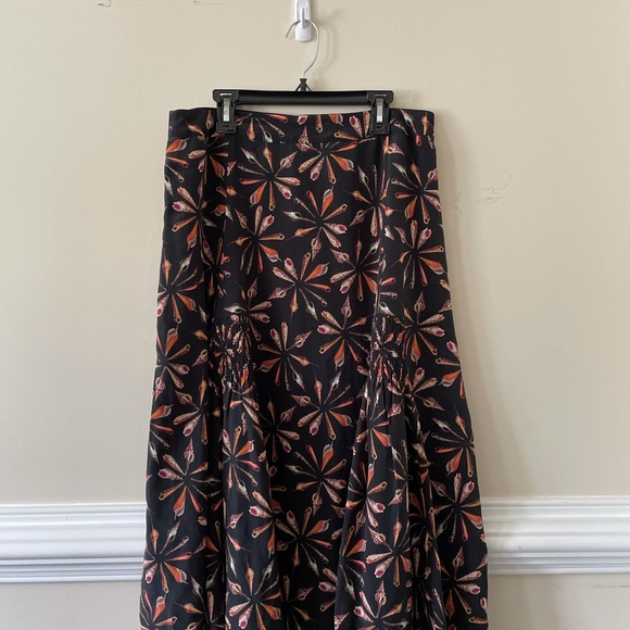 Kobi Halperin Womens Debbi Silk Print A-Line Skirt - Picture 6 of 6